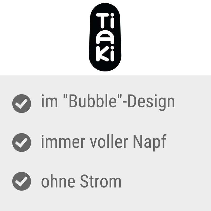 TIAKI Futterspender Bubble zu TOP-Preisen