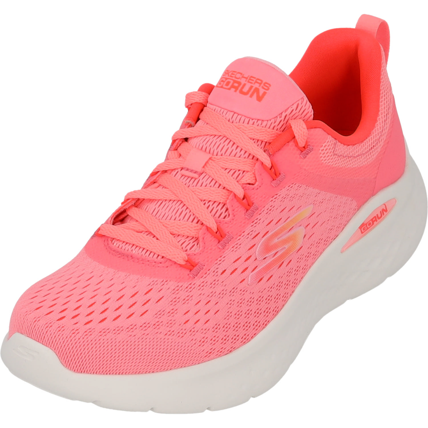Skechers 129423, Schnürschuhe, Damen, pink coral