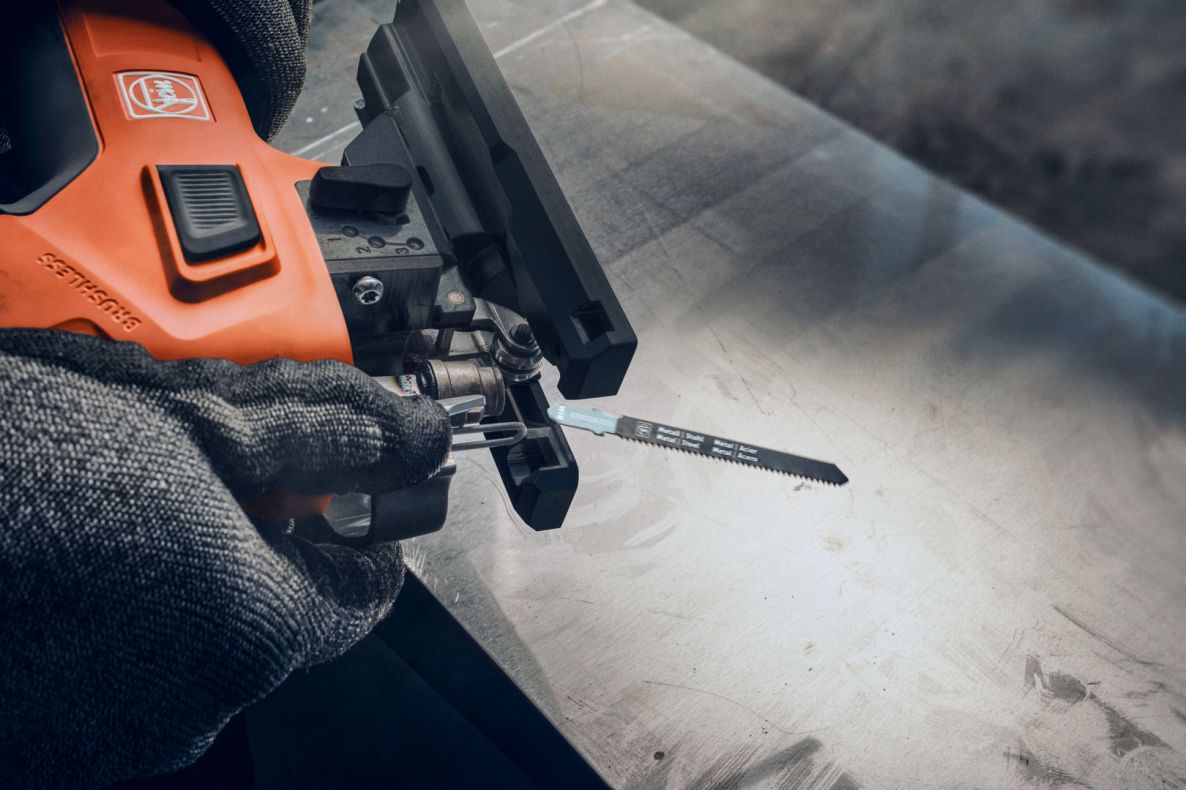 Fein 71360562000 ASTS 18-26 AS Accu-decoupeerzaagset 2x 18V 4.0Ah accu en lader in L-BOXX koffer