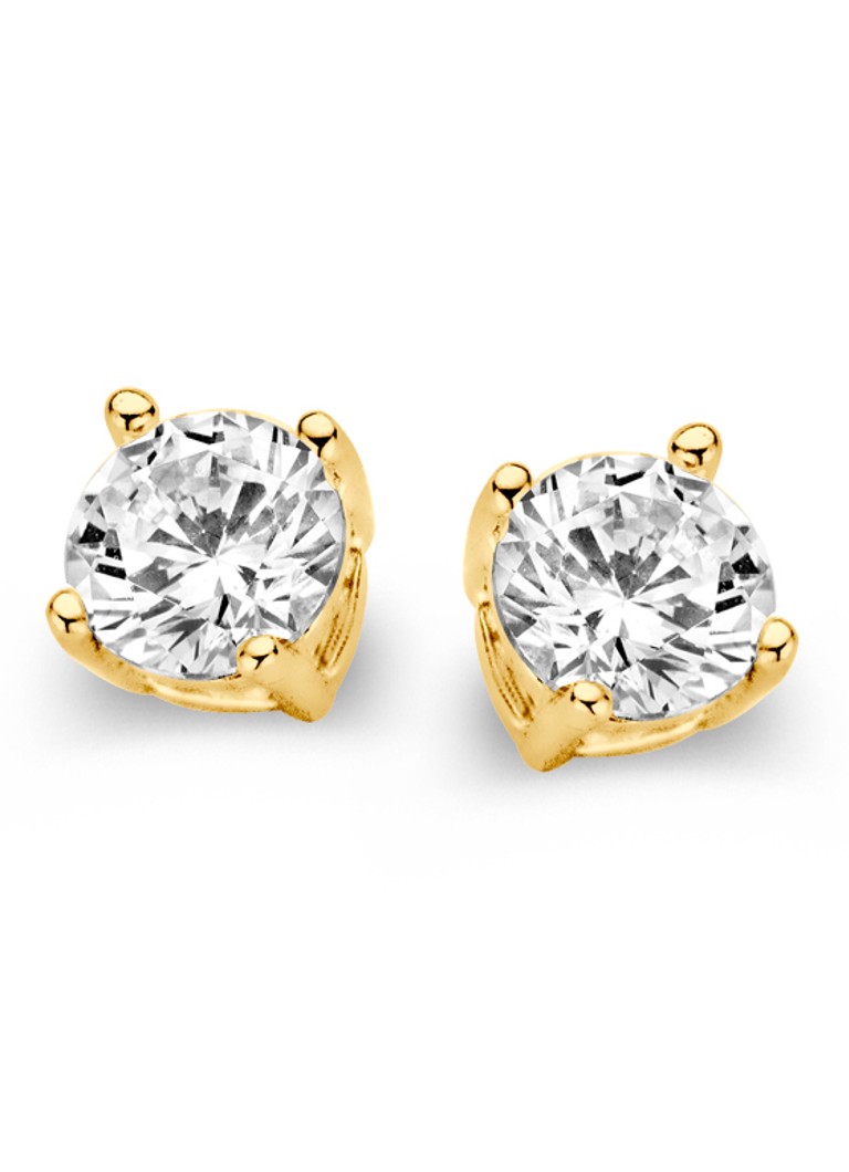 Casa Jewelry Marry M gold-plated stud earrings