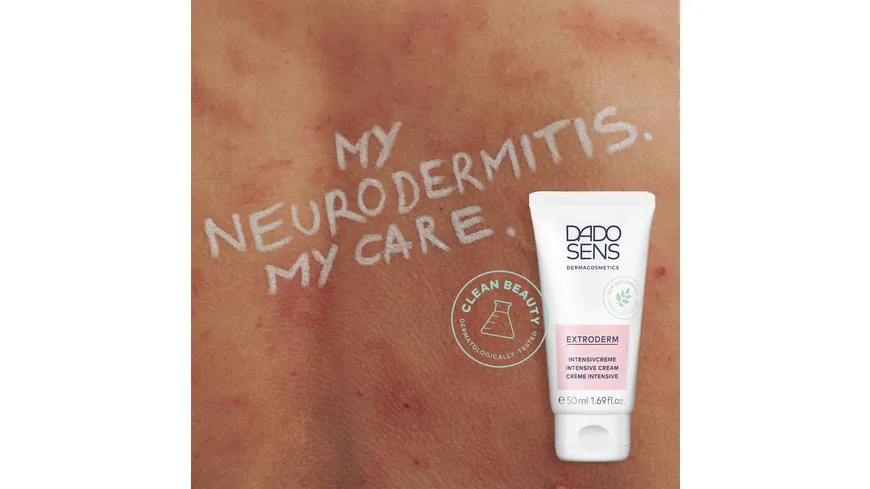 DADO SENS EXTRODERM Intensivcreme - bei  trockener Haut und Neurodermitis 50 ml