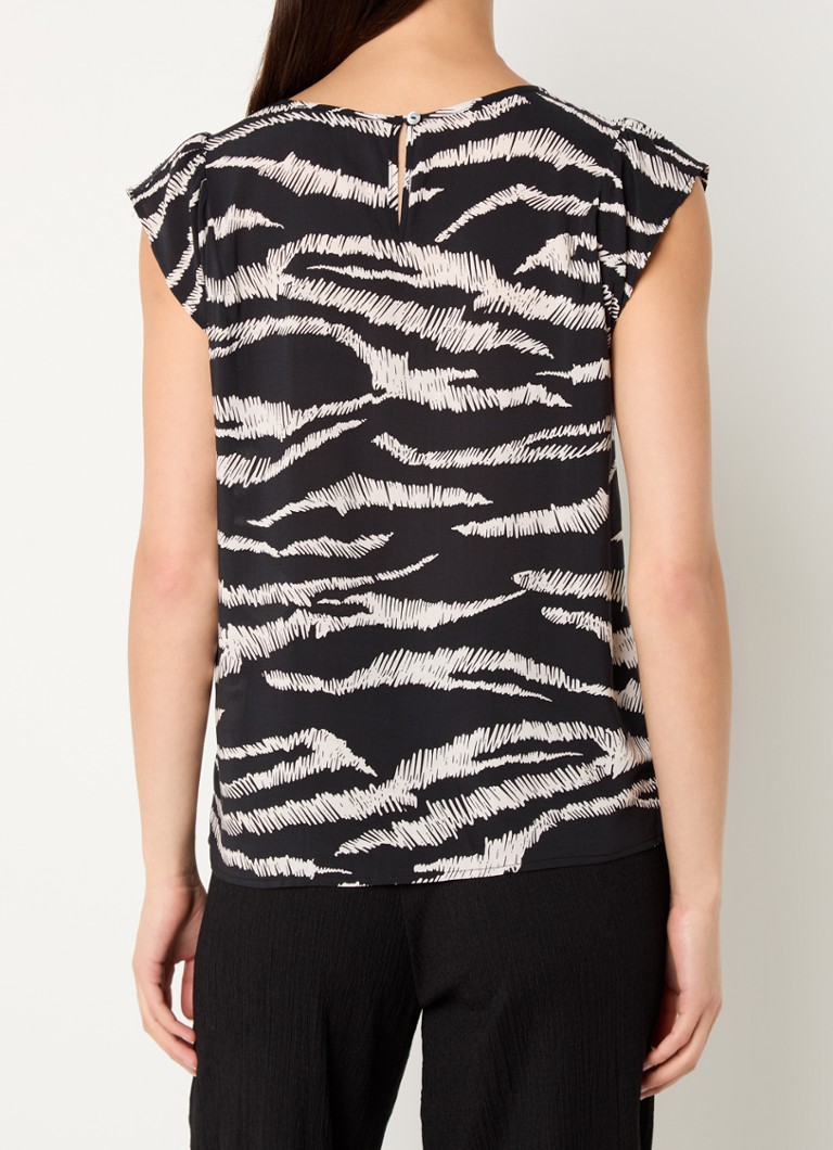 OPUS Fannie top with zebra print