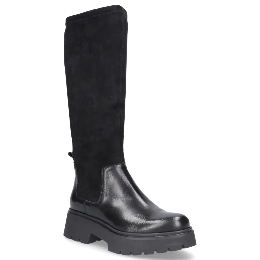 EN AVANT - Stiefel C015 Veloursleder - schwarz