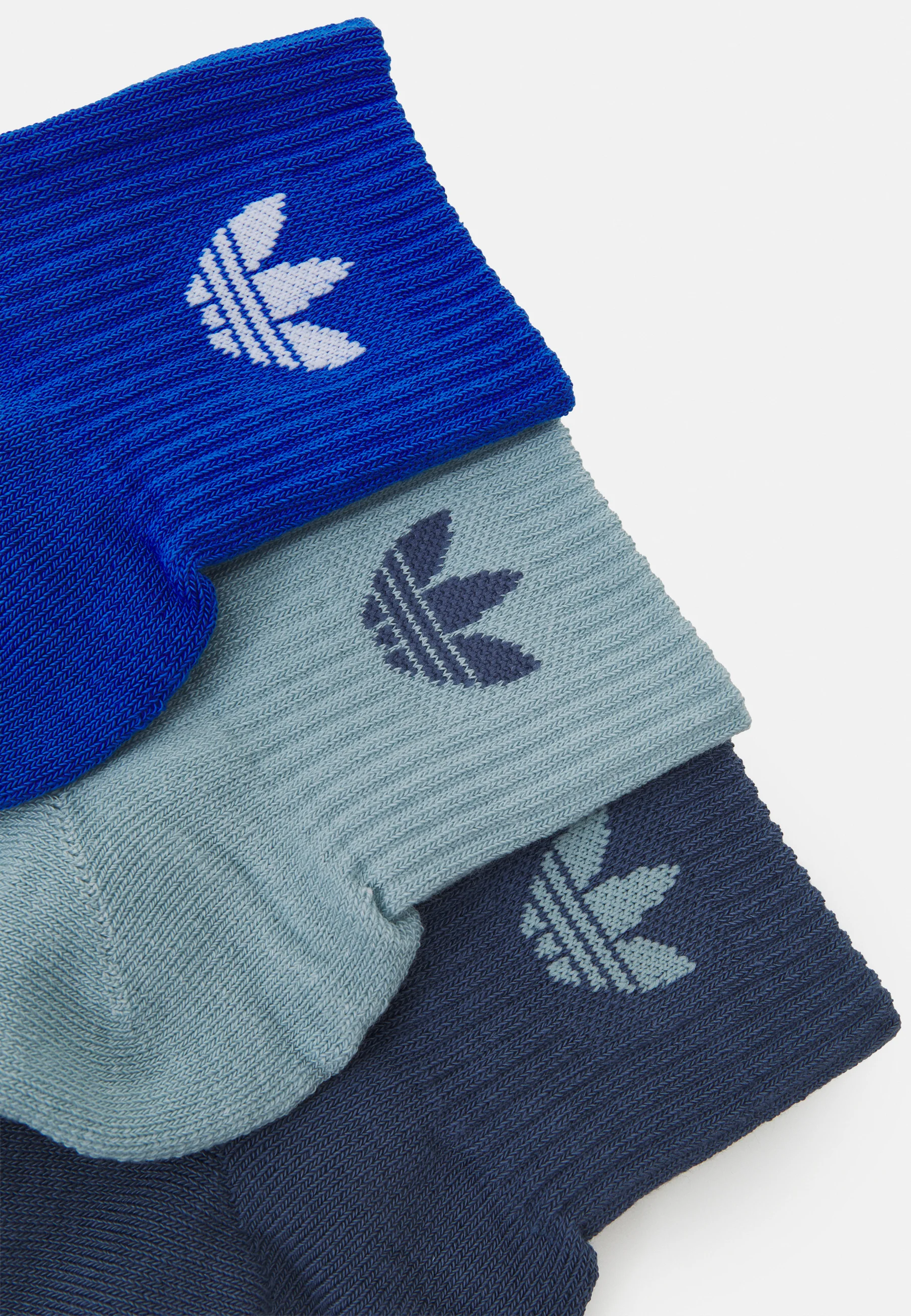 adidas Originals Calcetines unisex de media caña, paquete de 3
