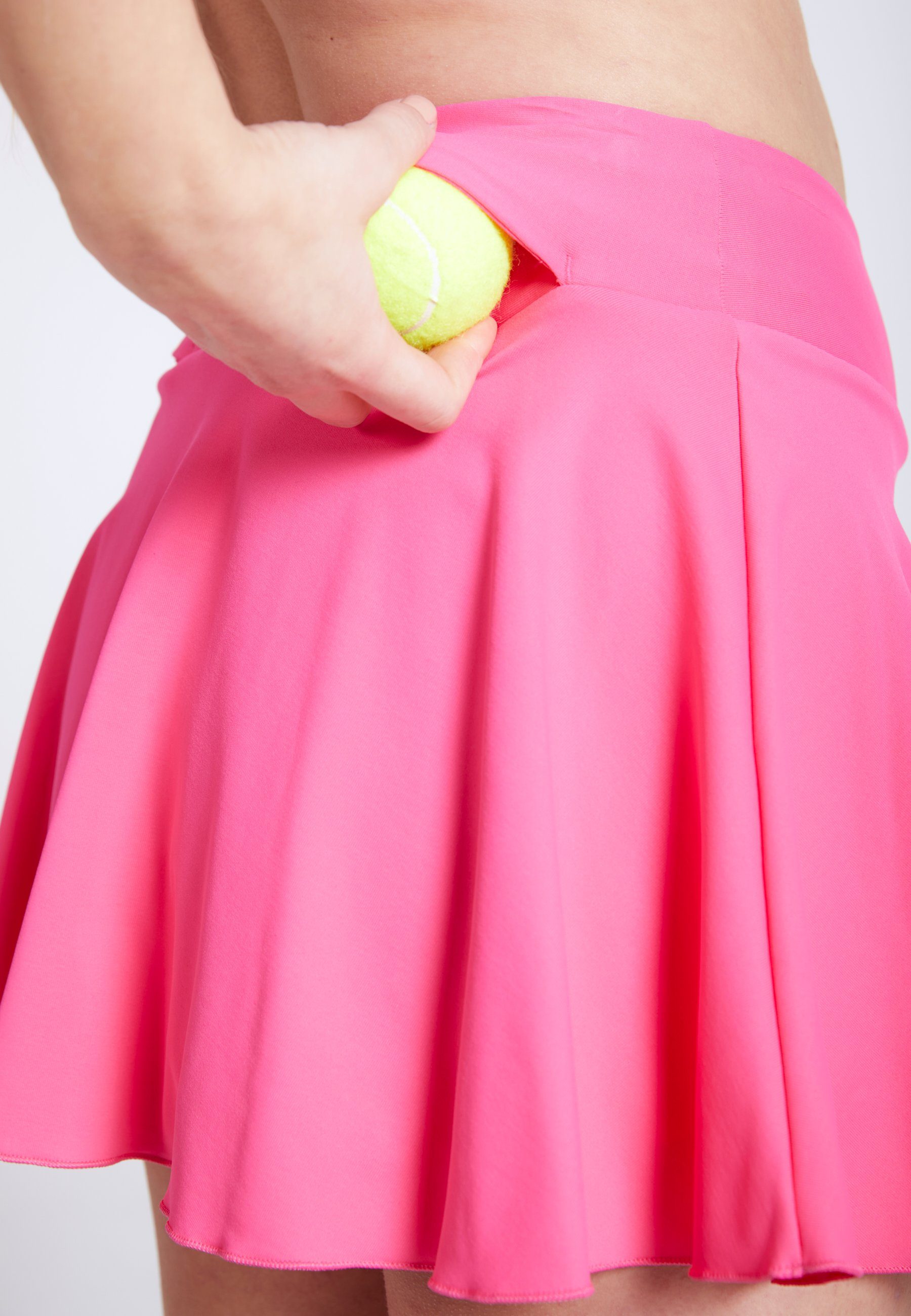 SPORTKIND Tennisrock Advantage Tennis Skort Mädchen & Damen hibiscus pink
