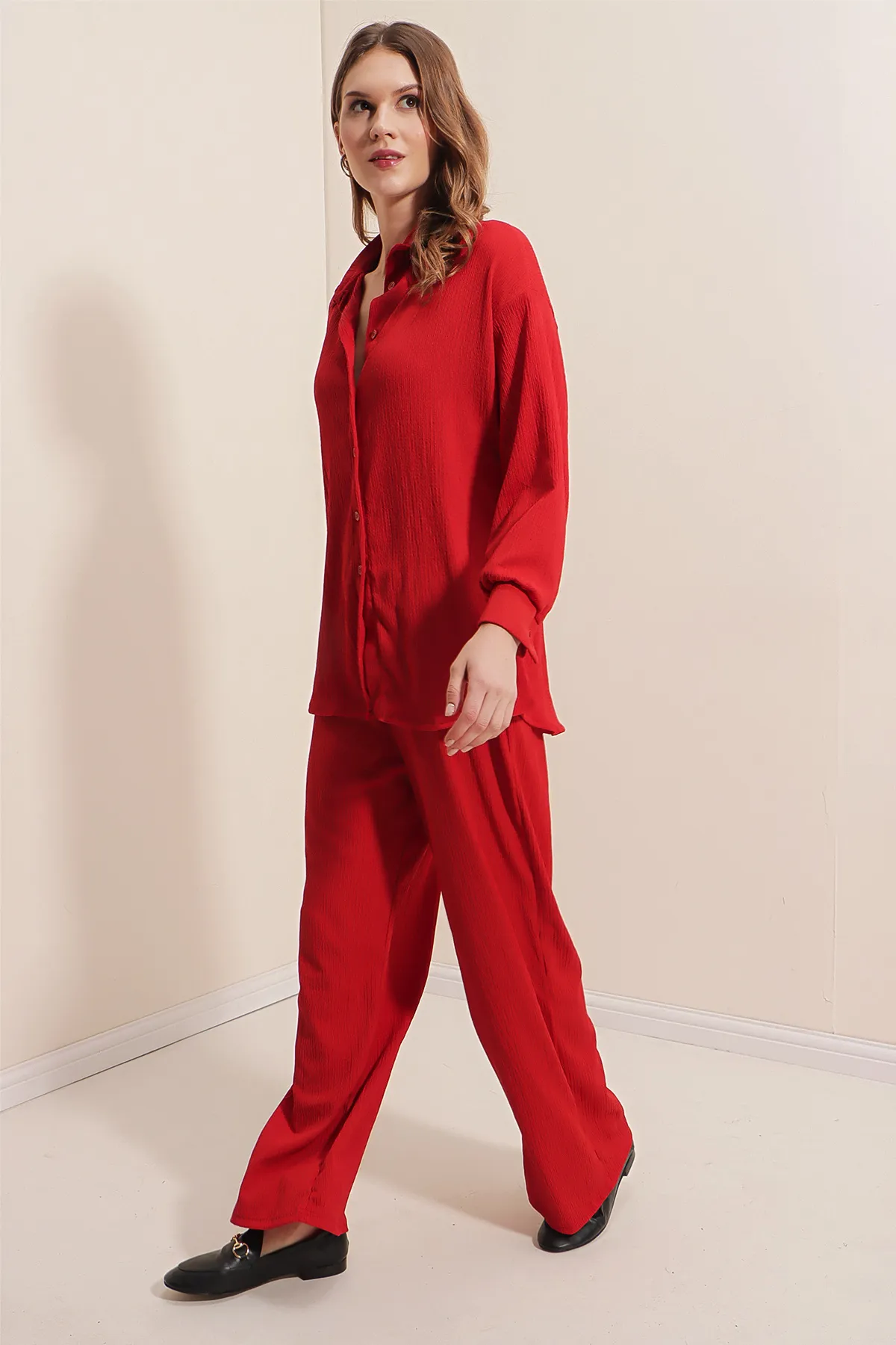 Bigdart  5858 Gestricktes Doppelset – Rot
