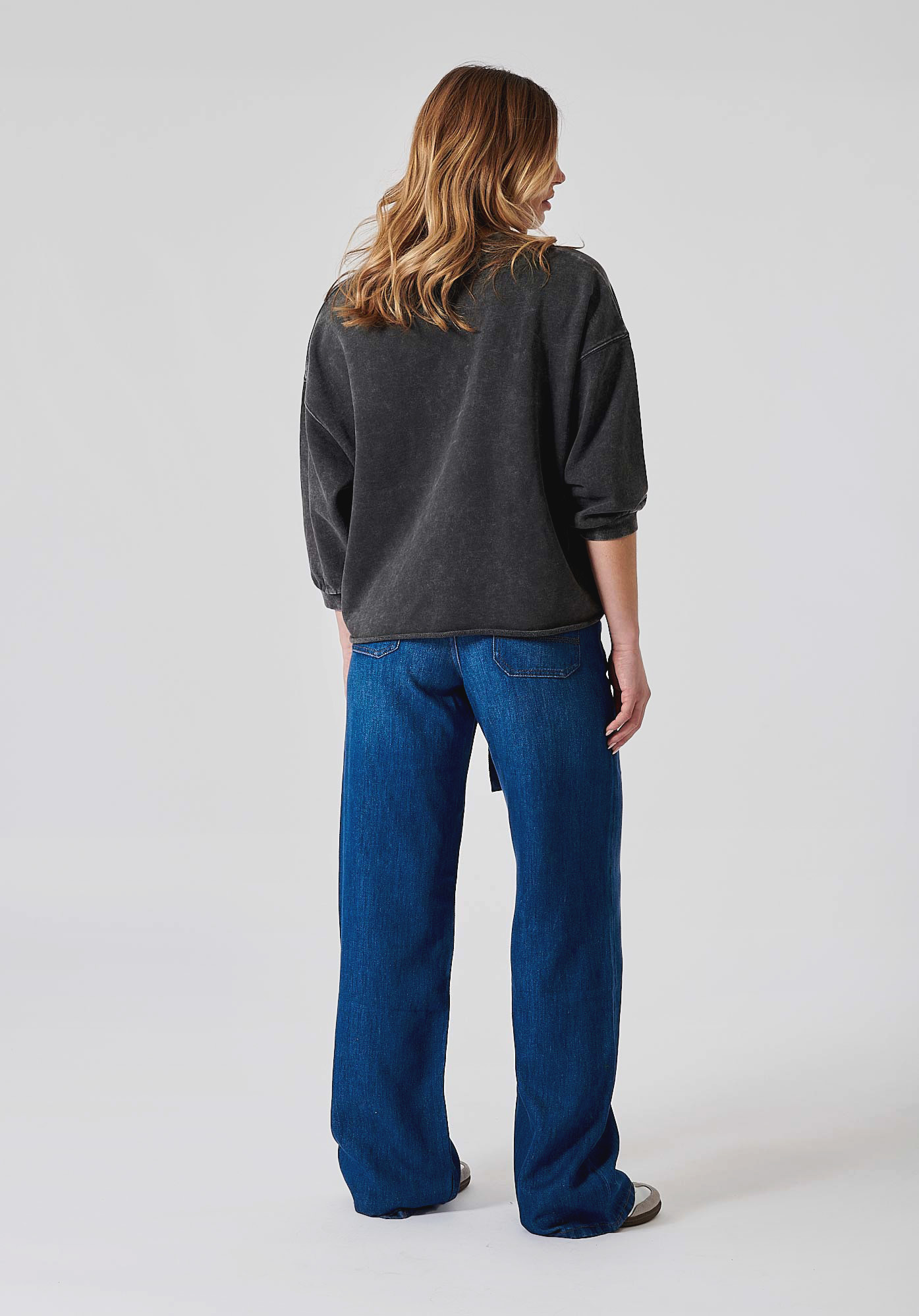 FALL   Sweat gris femme 100% coton