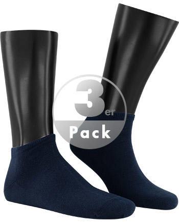 KUNERT Men, Sneakersocken, Baumwolle, dunkelblau