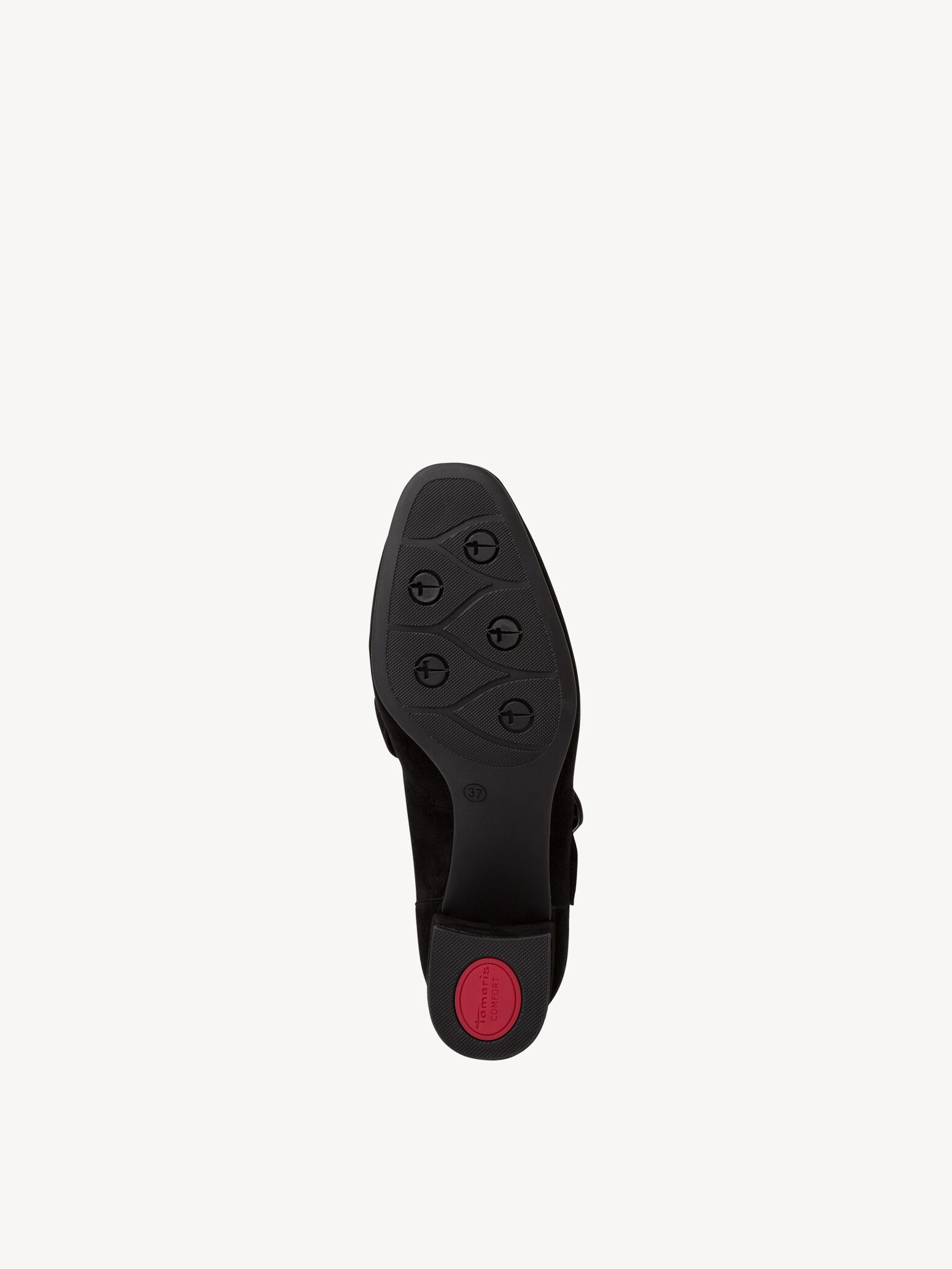 Escarpin en cuir - noir