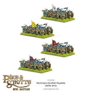 Pike & Shotte Epic Battles - Montrose's Scottish Royalists Starter Army