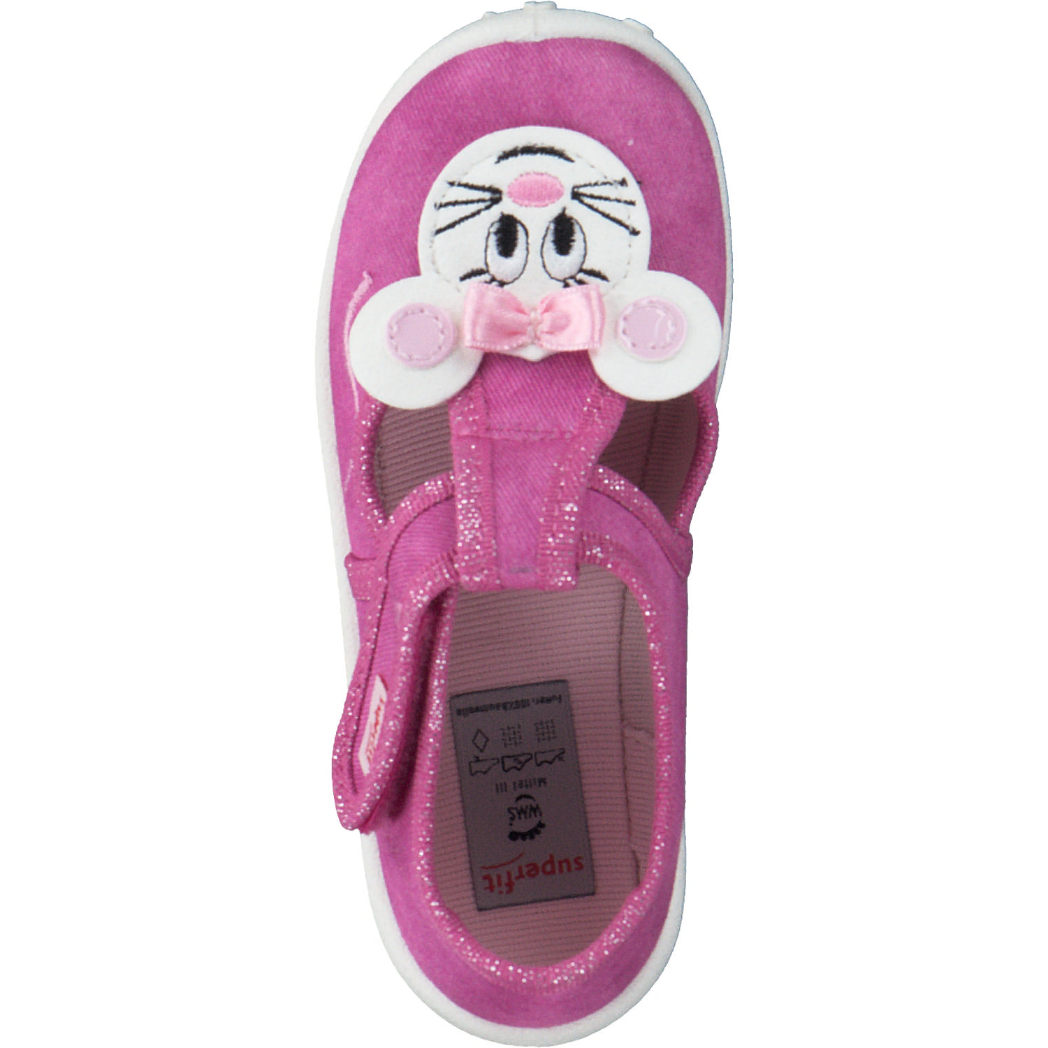 Superfit SPOTTY 09256, Hausschuhe, Kinder, pink