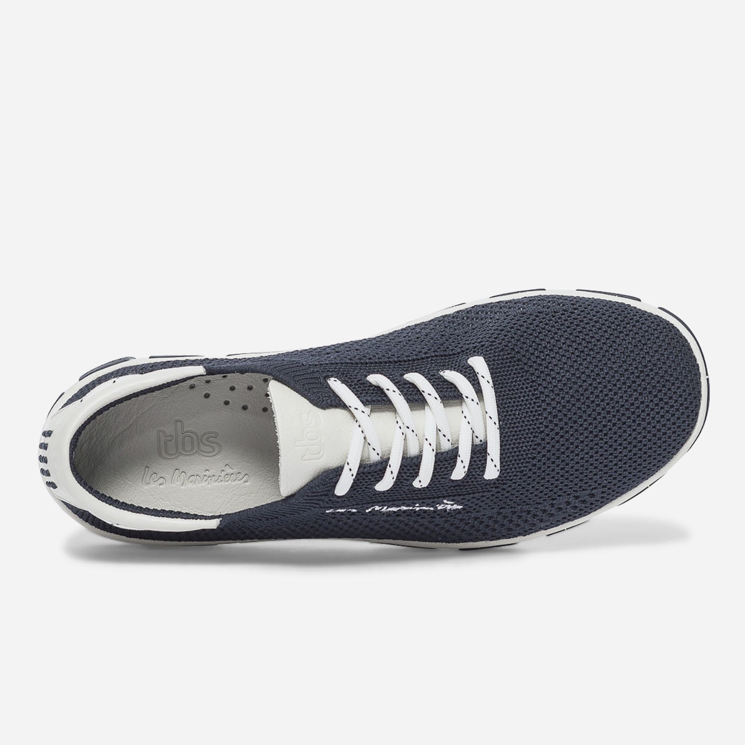 Tennis TBS bleu marine en mesh