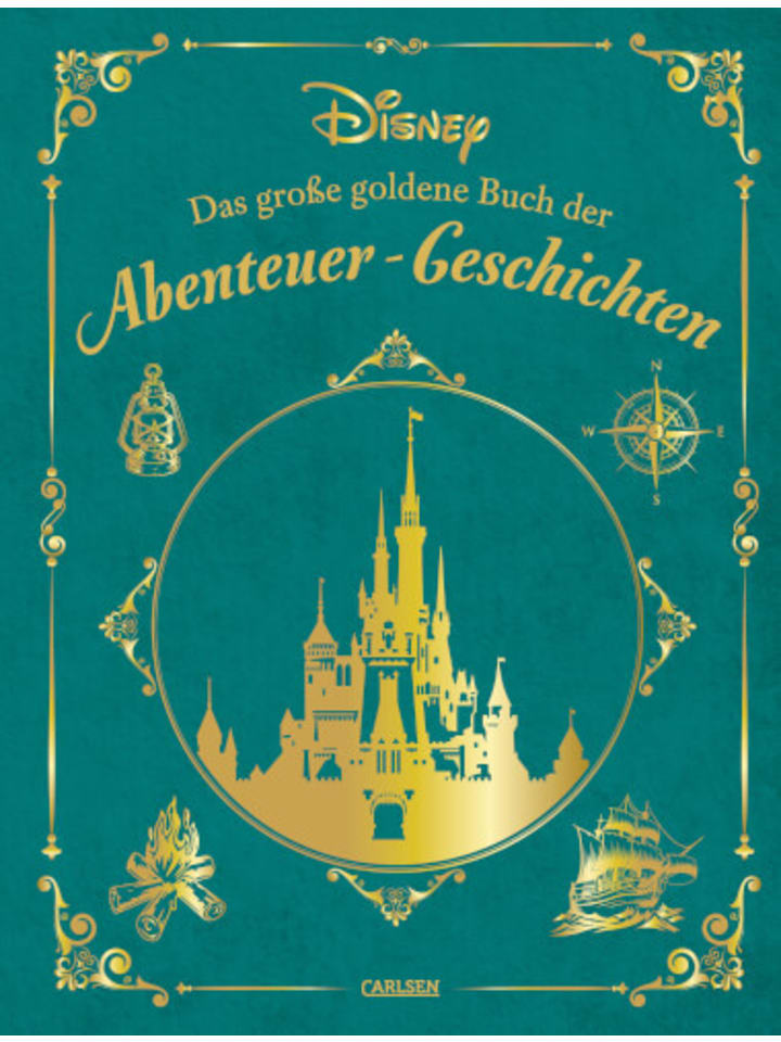 Carlsen Disney: Das große goldene Buch der Abenteuer-Geschichten, 4-99 Jahre günstig kaufen onesize