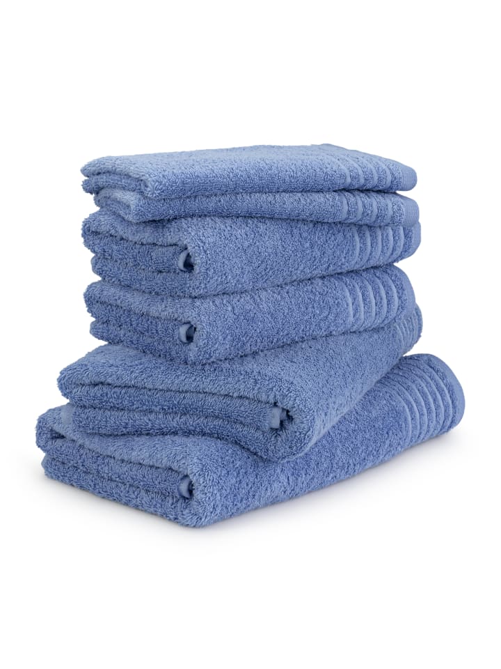 Möve Handtuchset New Classic 6-TLG in cornflower günstig kaufen onesize