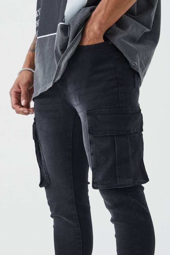 Super Skinny Cargo-Jeans