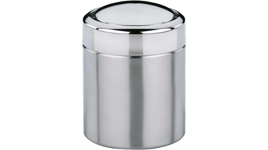 kela Schwingdeckeleimer ANO 1,5l silber matt