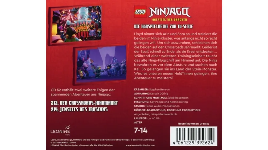 LEGO Ninjago (CD 62)