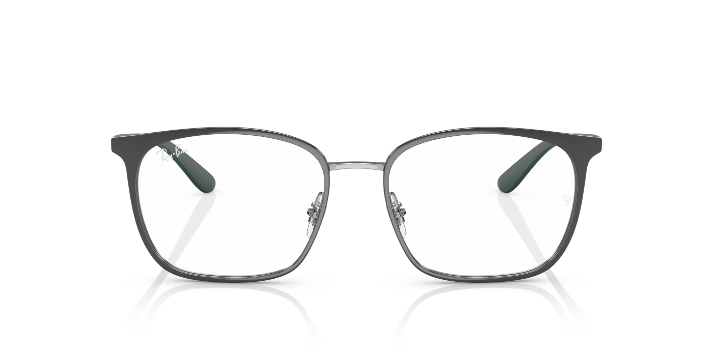 RB6486 OPTICS - Gri lucios pe argintiu