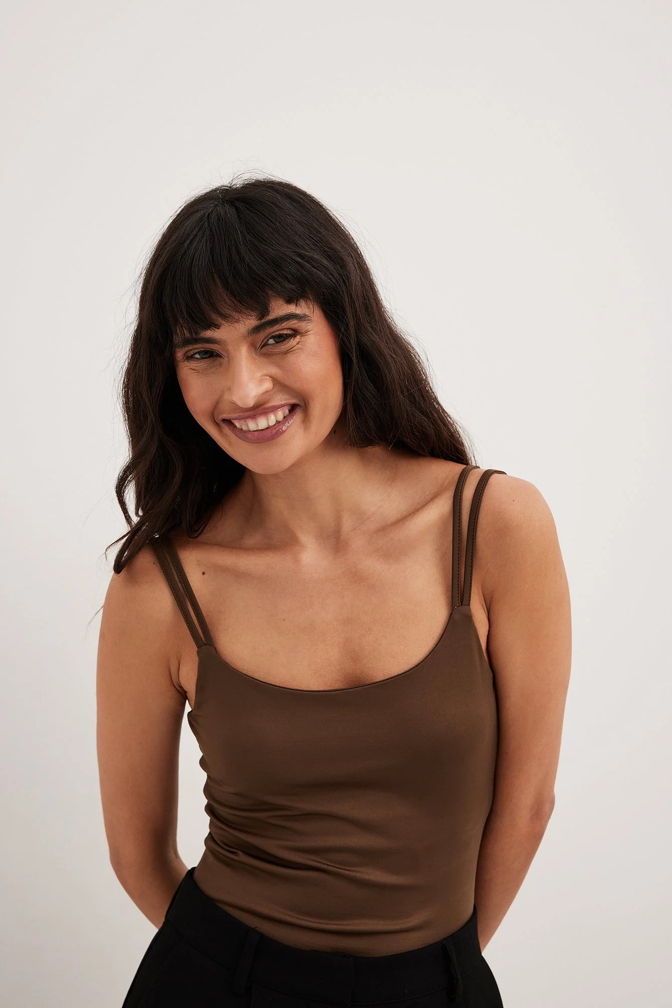 Body mit doppelten Trägern