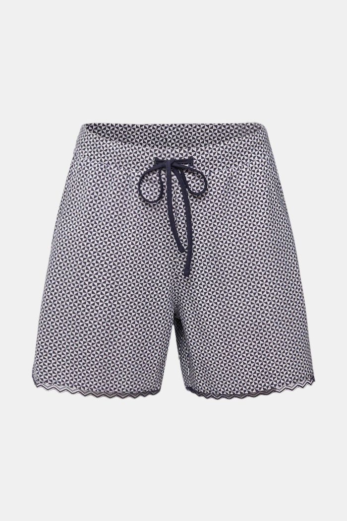 Jersey-Shorts mit Print