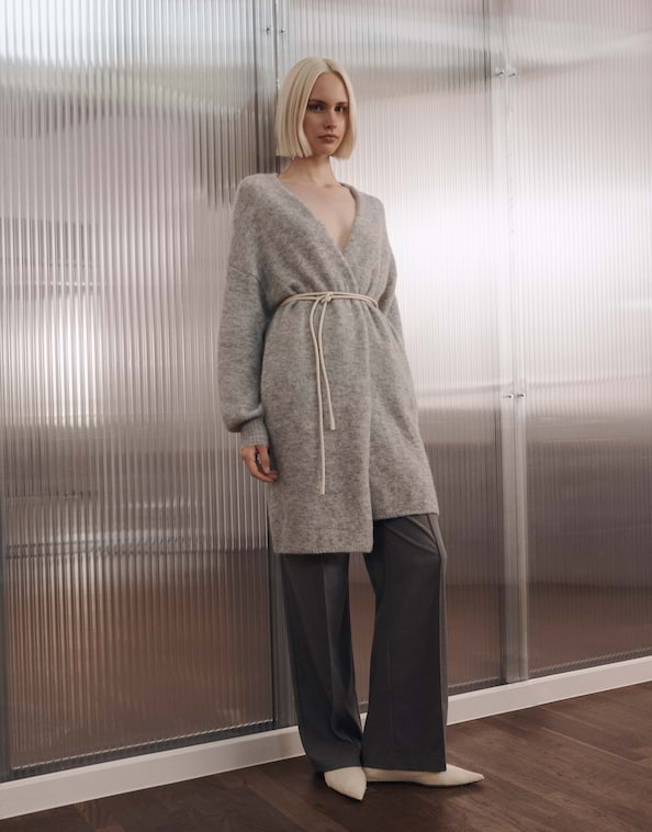 Longstrickjacke Taleja