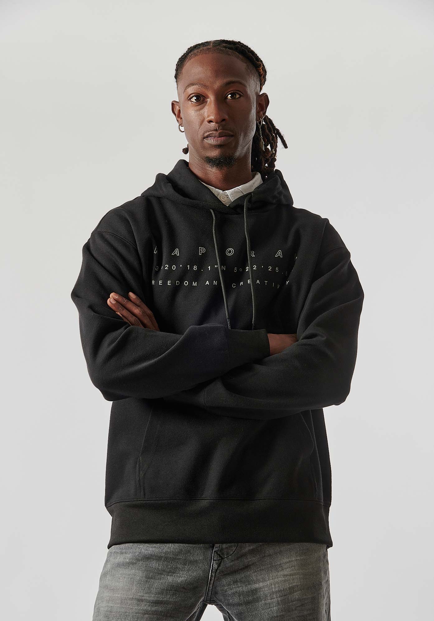 RUIZ   Sweat noir homme