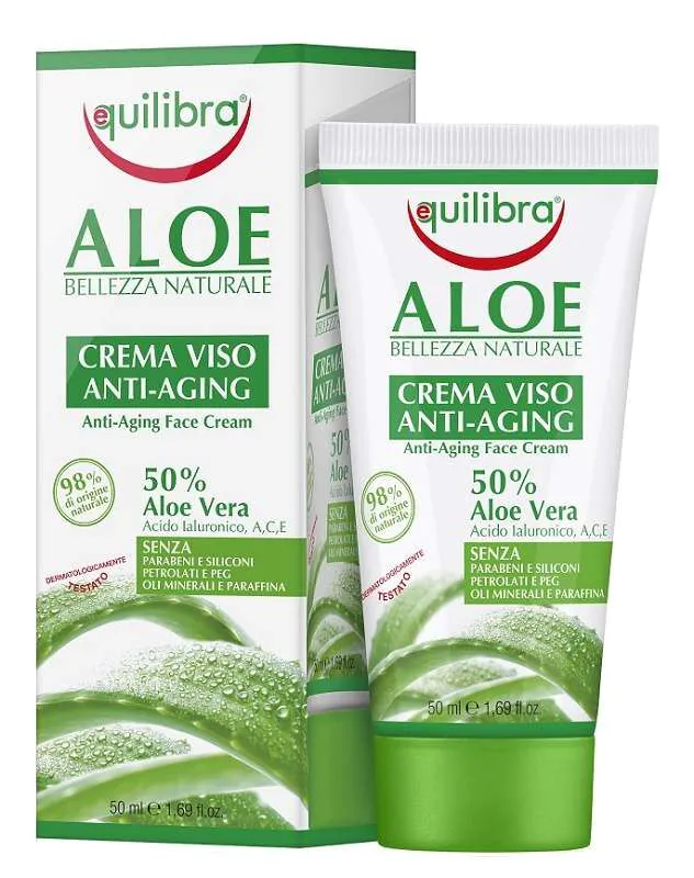Equilibra Aloe krema za lice protiv starenja