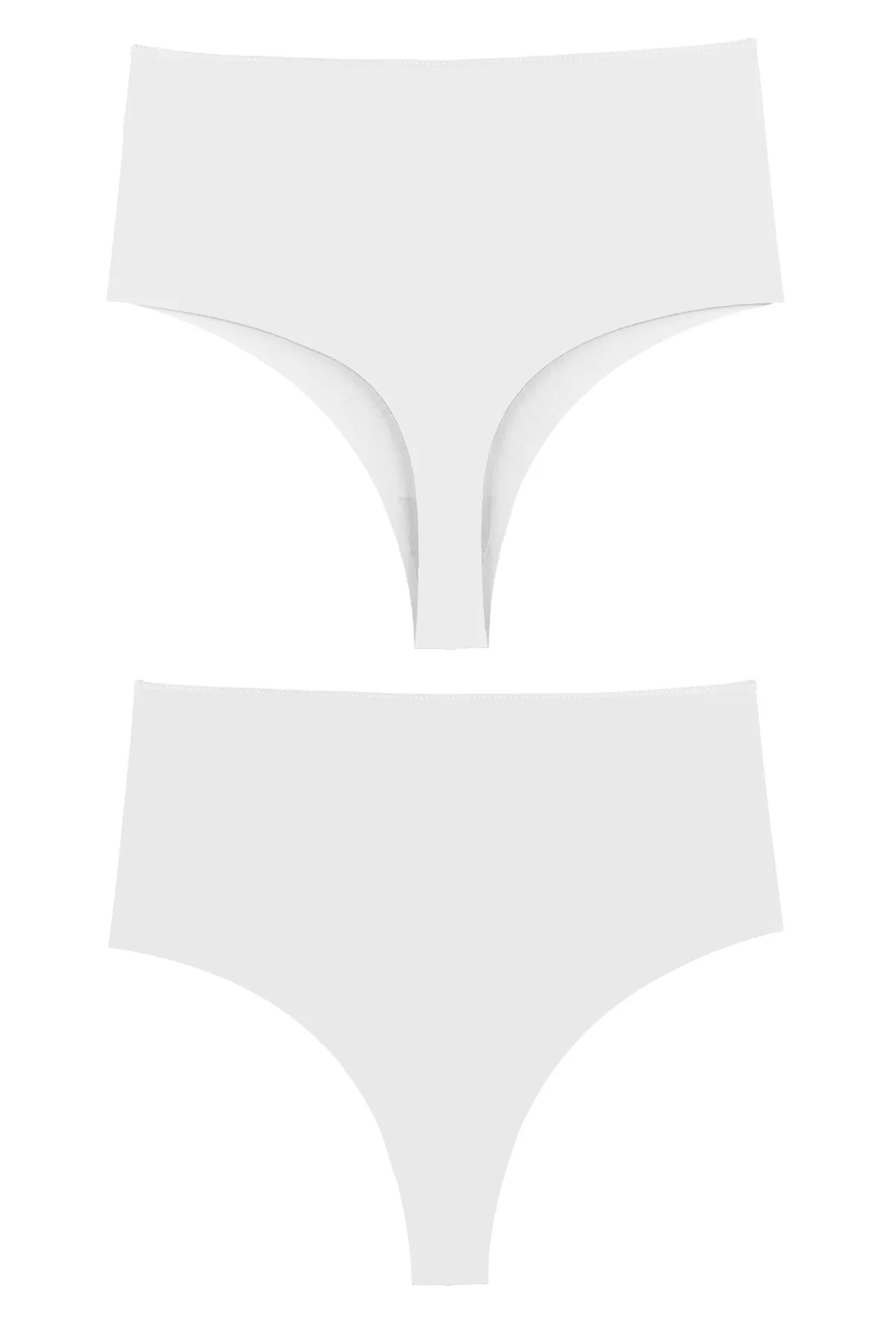 Sensu  Lasergeschnittener Damen-Tanga mit hoher Taille, 3er-Set KTS5002