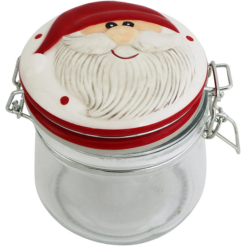 Cuisine Glasskrukke 500 ml m/julemotiv