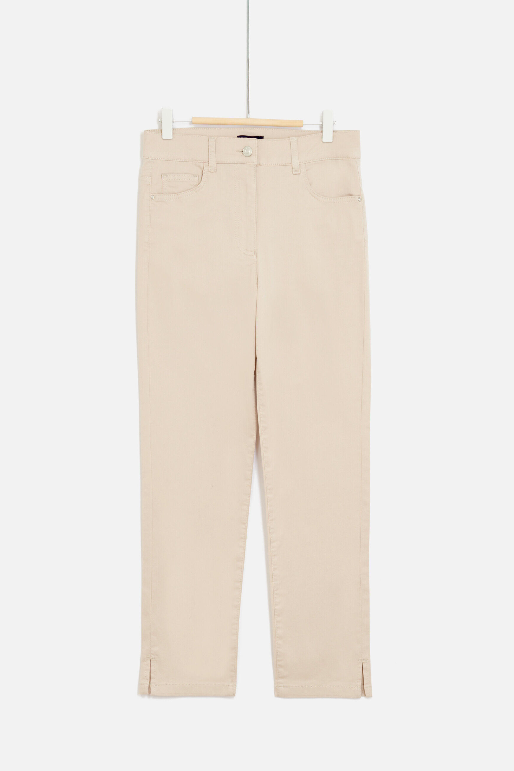 pantacourt mason beige femme