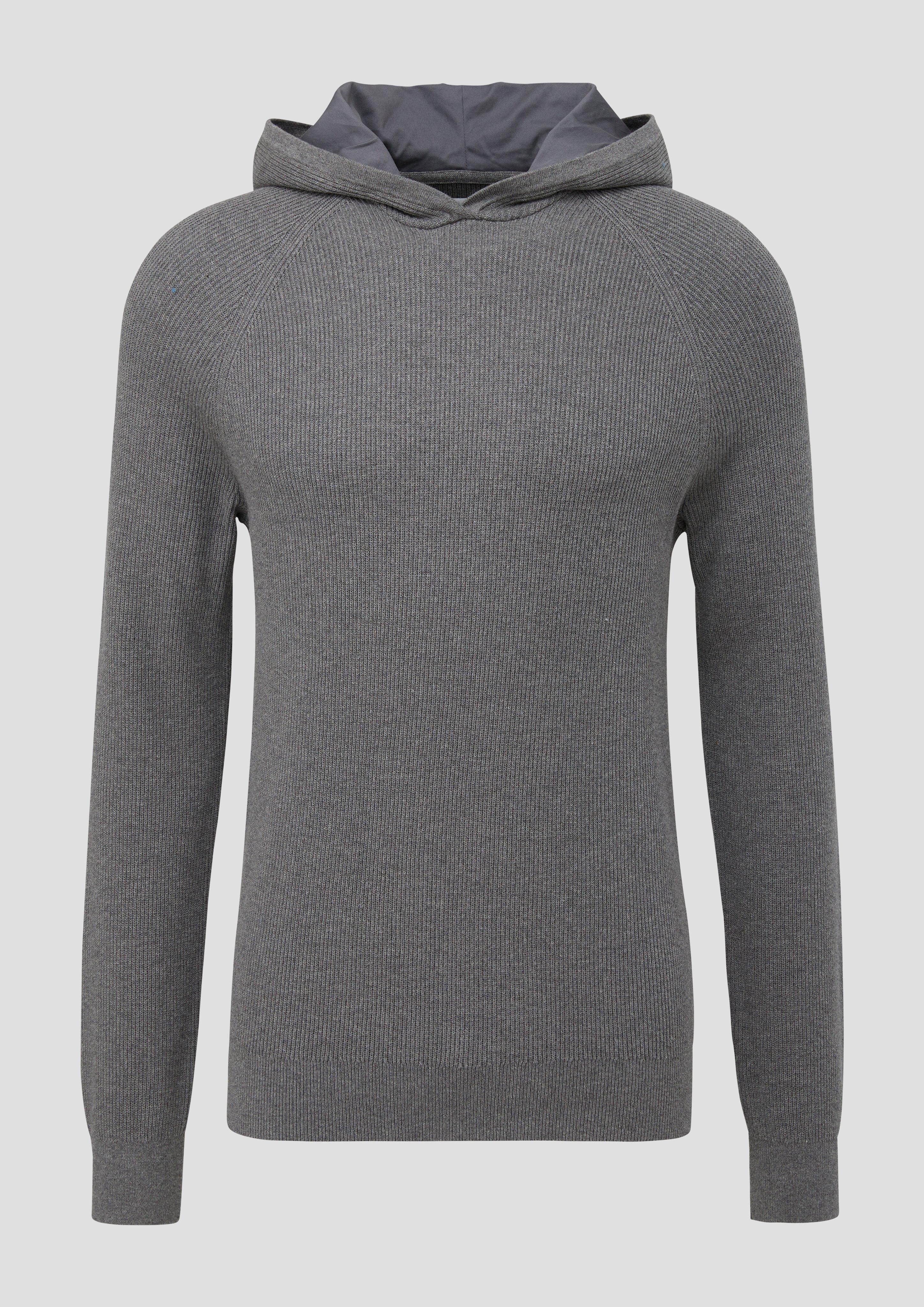 Strickpullover mit Kapuze  2138195-9730