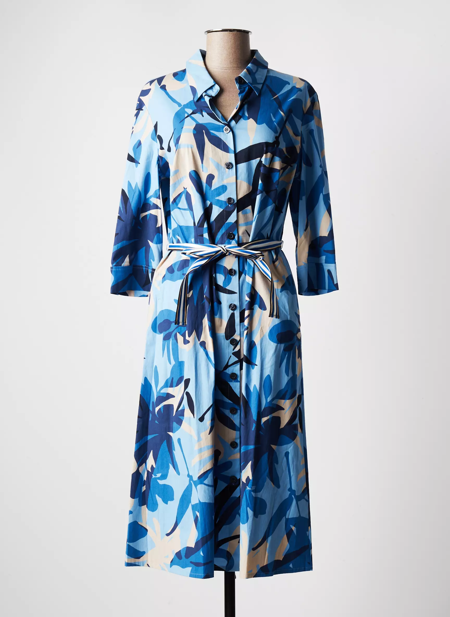 Betty Barclay Robes Mi Longues Femme couleur bleu