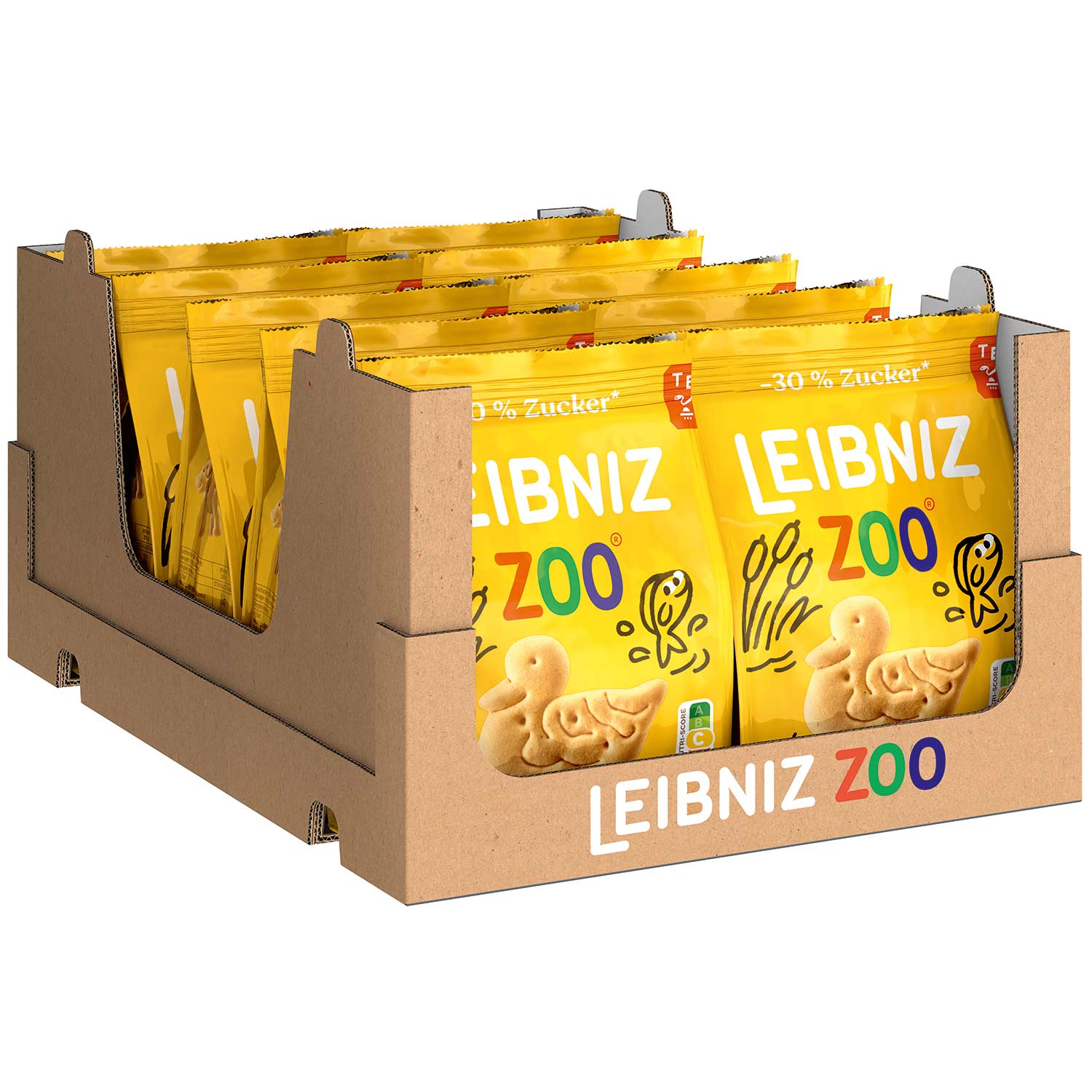 Leibniz Zoo -30% Zucker 125g
