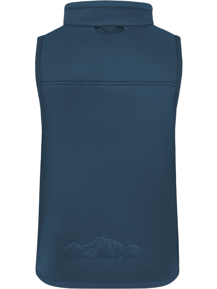 Normani Outdoor Sports Kinder Fleeceweste Kiana in Blau günstig kaufen
