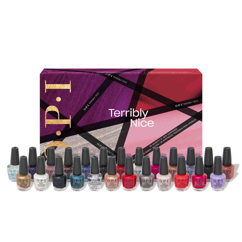 O.P.I Calendrier de l'Avent Coffret 25 produits ongles