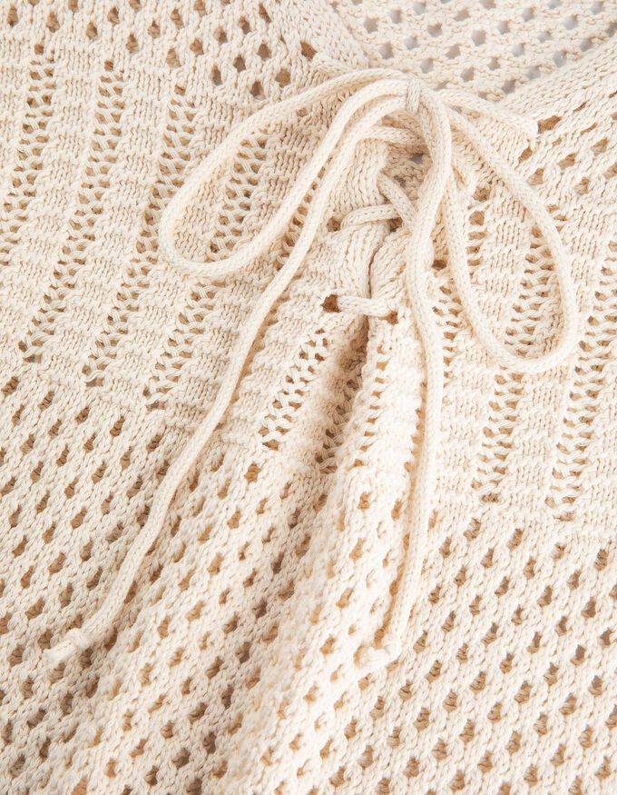 Strickpullover - Lochstrick