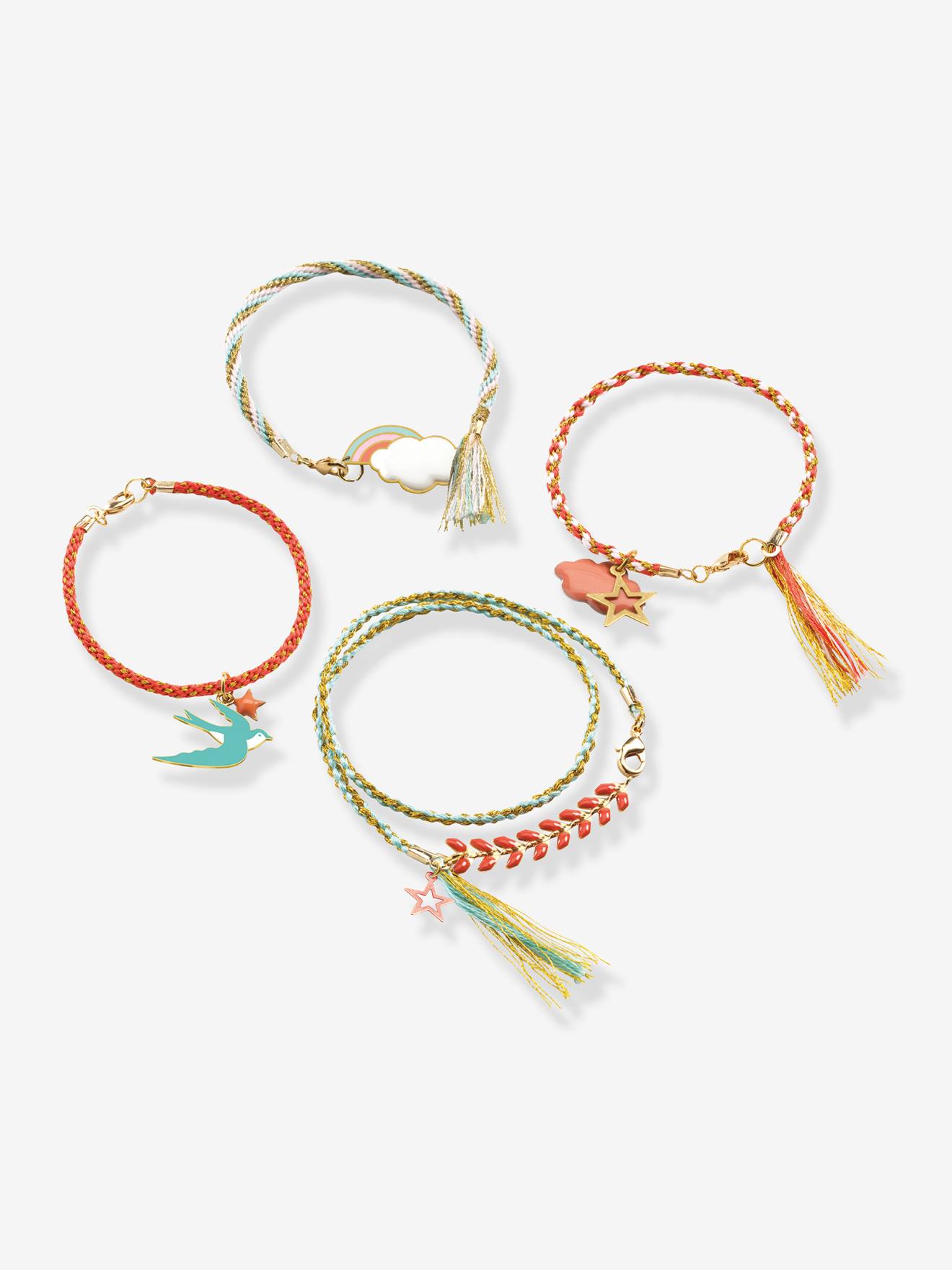 Djeco Armband-Bastelset KUMIHIMO DJECO - mehrfarbig