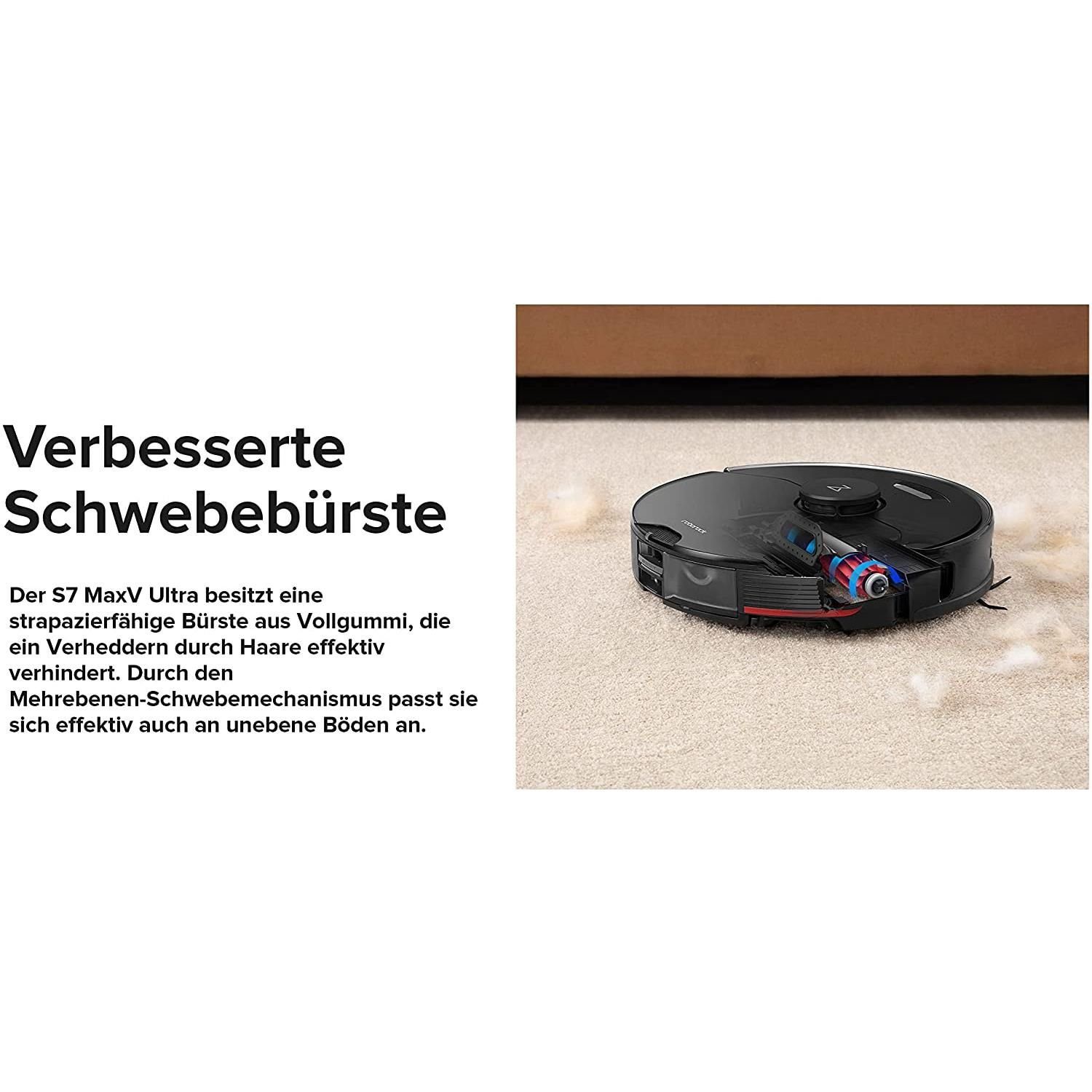 Roborock Akku-Hand-und Stielstaubsauger S7 MaxV Ultra Saug- & Wischroboter mit Absaugstation
