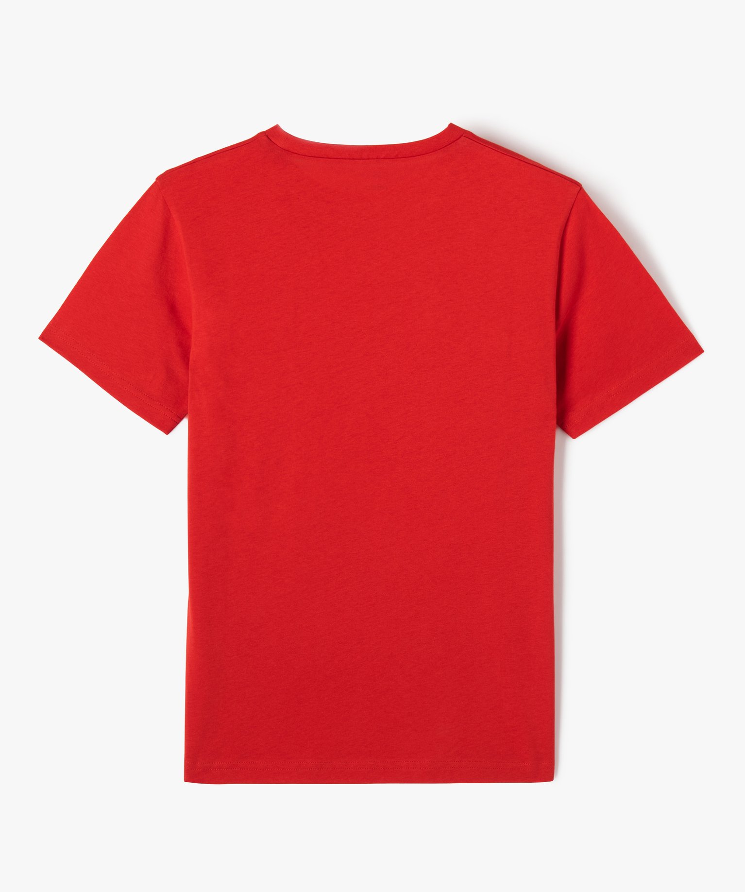 Tee-shirt à manches courtes avec inscription Garçon orange | GEMO