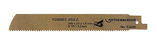 Rothenberger priedai 50265 Super pjūklo diskas HSS 4'' x 8 TPI