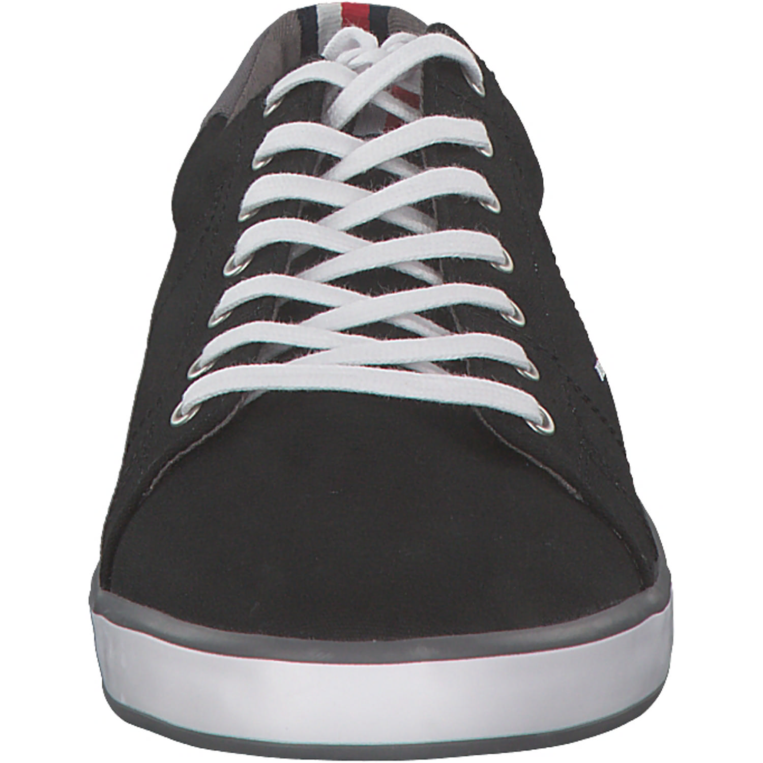 Tommy Hilfiger FM0FM00596, Sneakers Low, Herren, Schwarz (Black/Grey/Red)