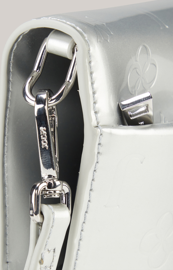 Clutch Decoro Lucente Cadea in Silber