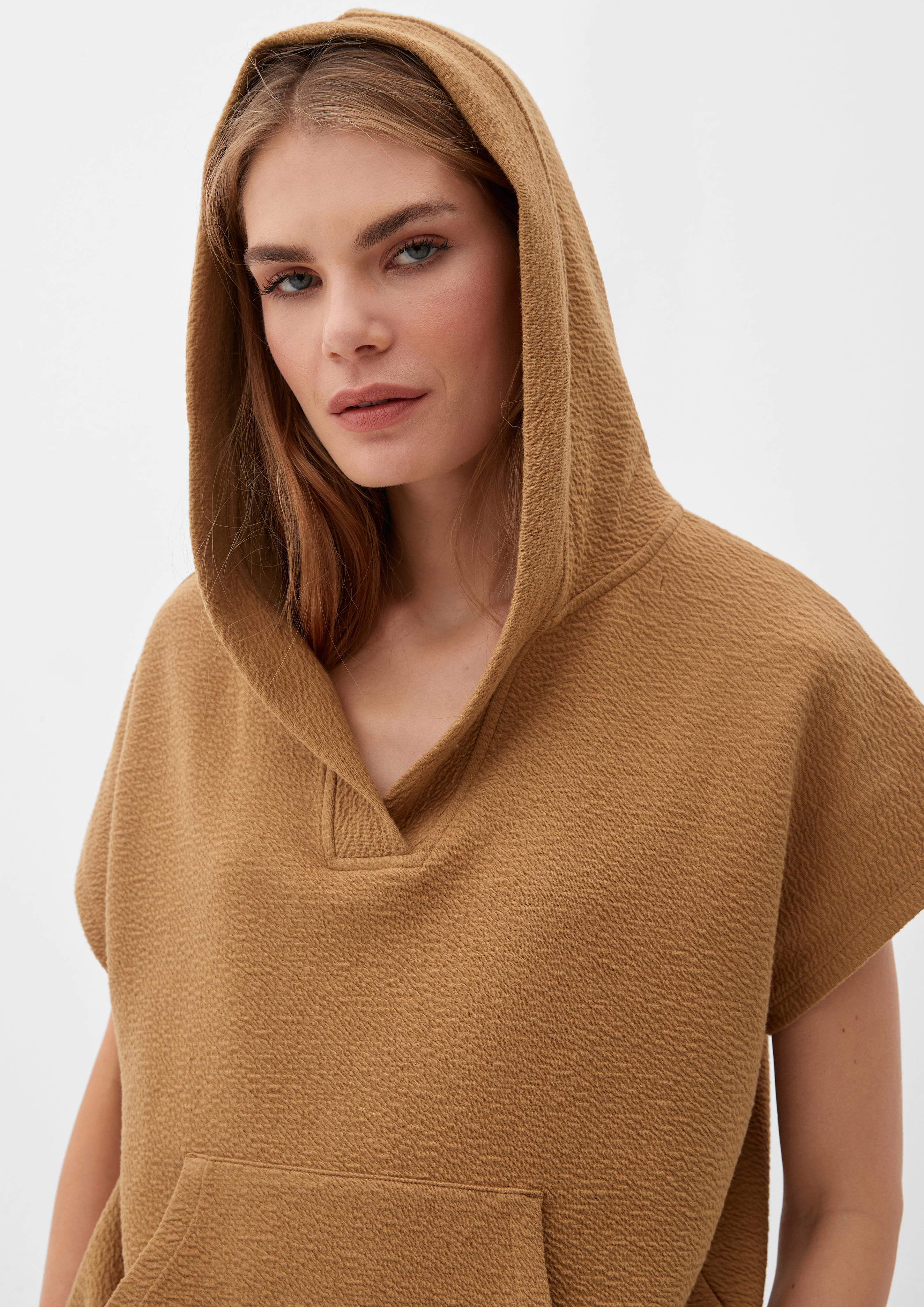 Hoodie mit kurzen Ärmeln  2121816-8469