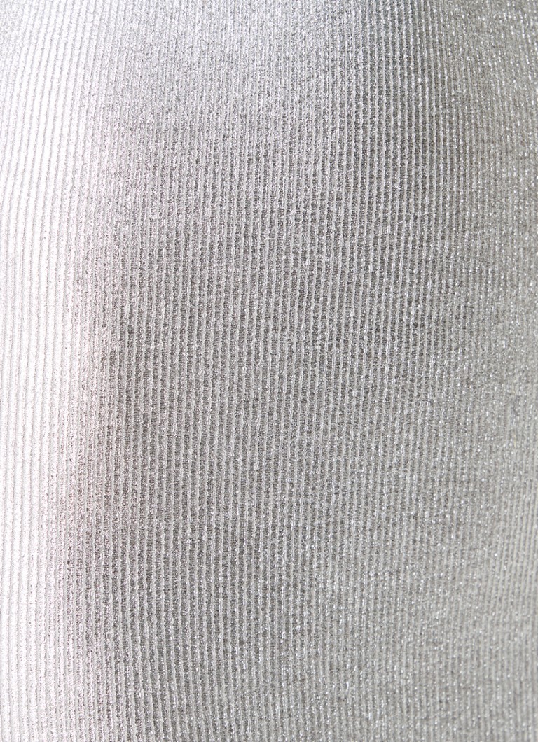 ba&sh Saphir-minimekko metallinhohtoisella viimeistelyllä