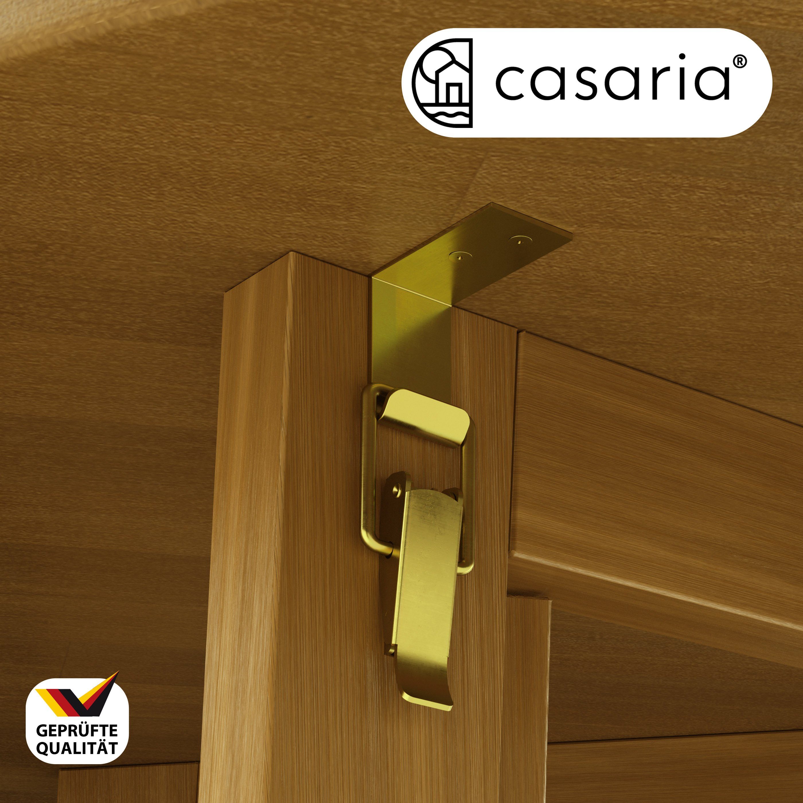 Casaria Stehtisch Akazie (1-St), Holz Klappbar 110cm Hoch Ø78 cm Rund Massiv Rustikal Indoor Outdoor