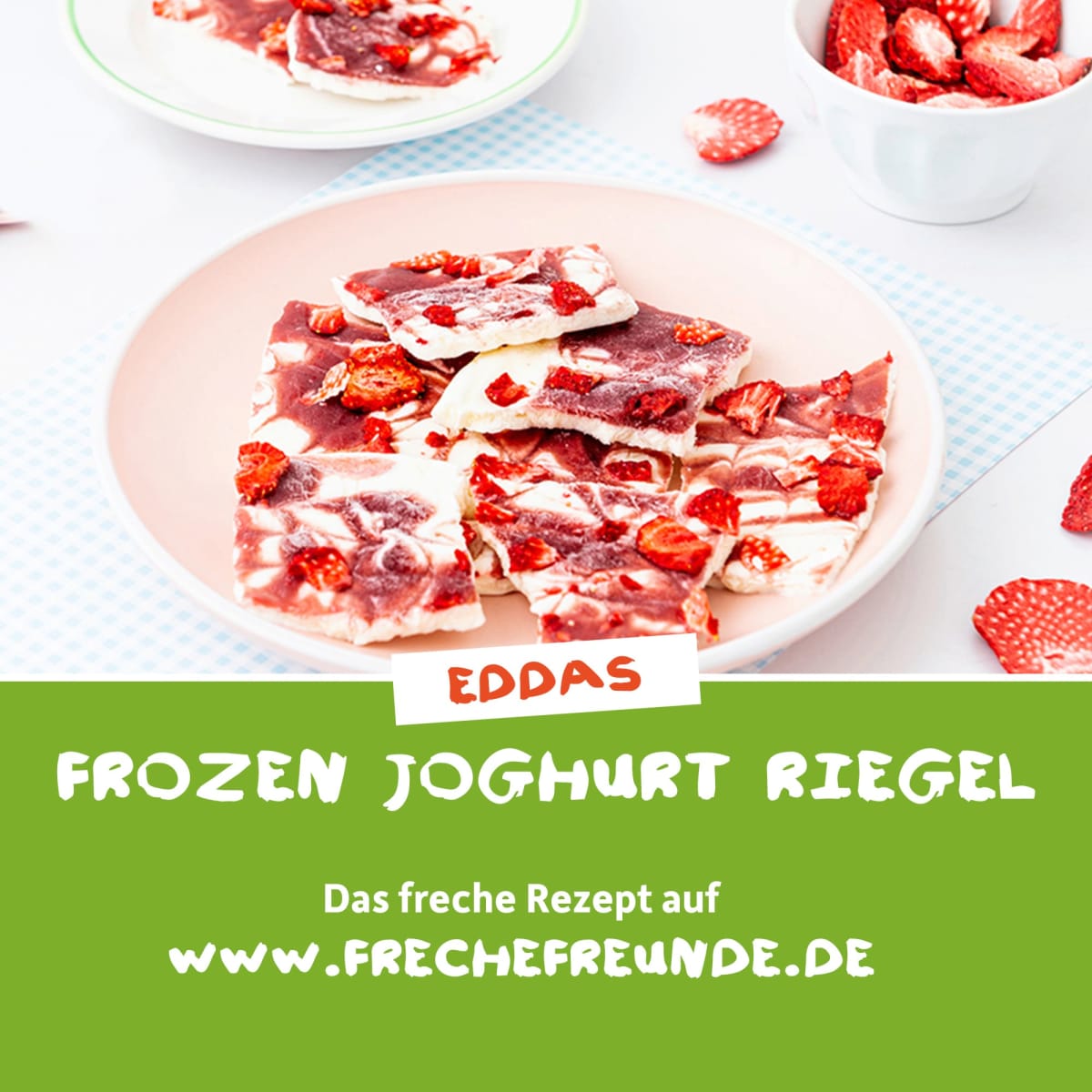 Kindersnack Smoothie-Chips Banane Apfel Erdbeere mit Joghurt, ab 3 Jahren, 16 g