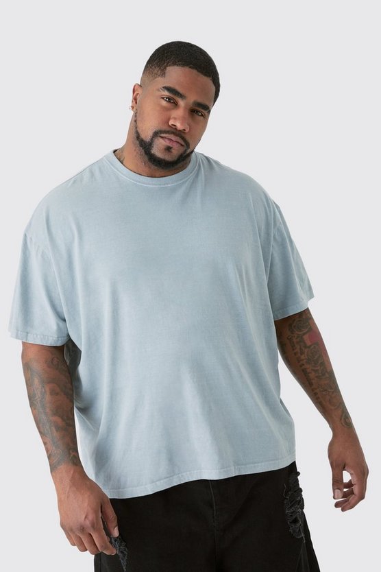 Plus T-Shirt mit Rosen-Print