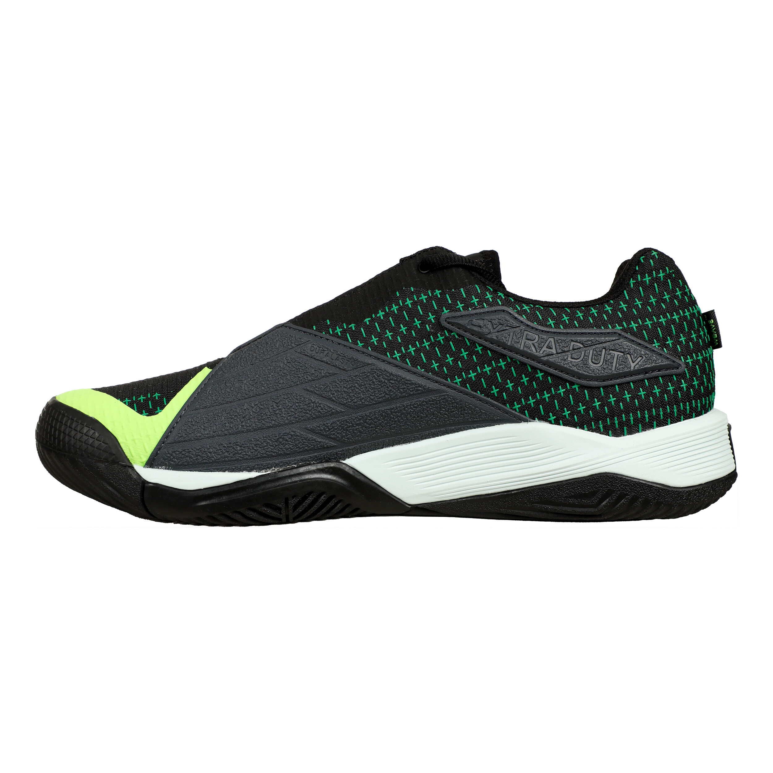 Rush Pro Extra Duty Allcourtschuh Herren - Schwarz, Neongelb