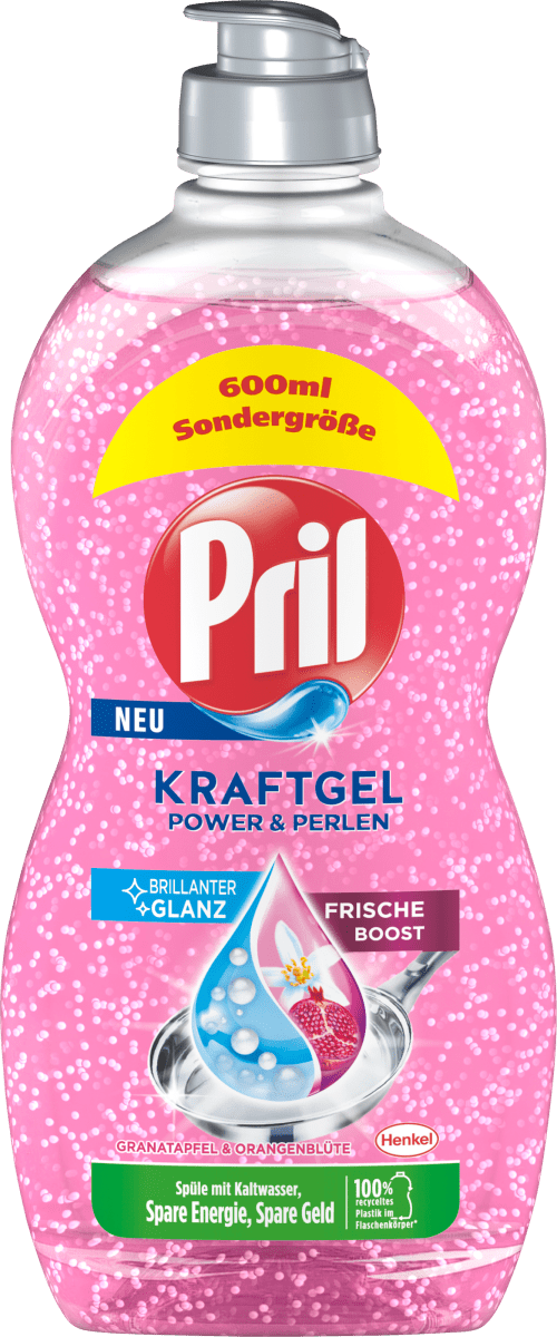 Spülmittel Power & Perlen Granatapfel & Orange, 600 ml