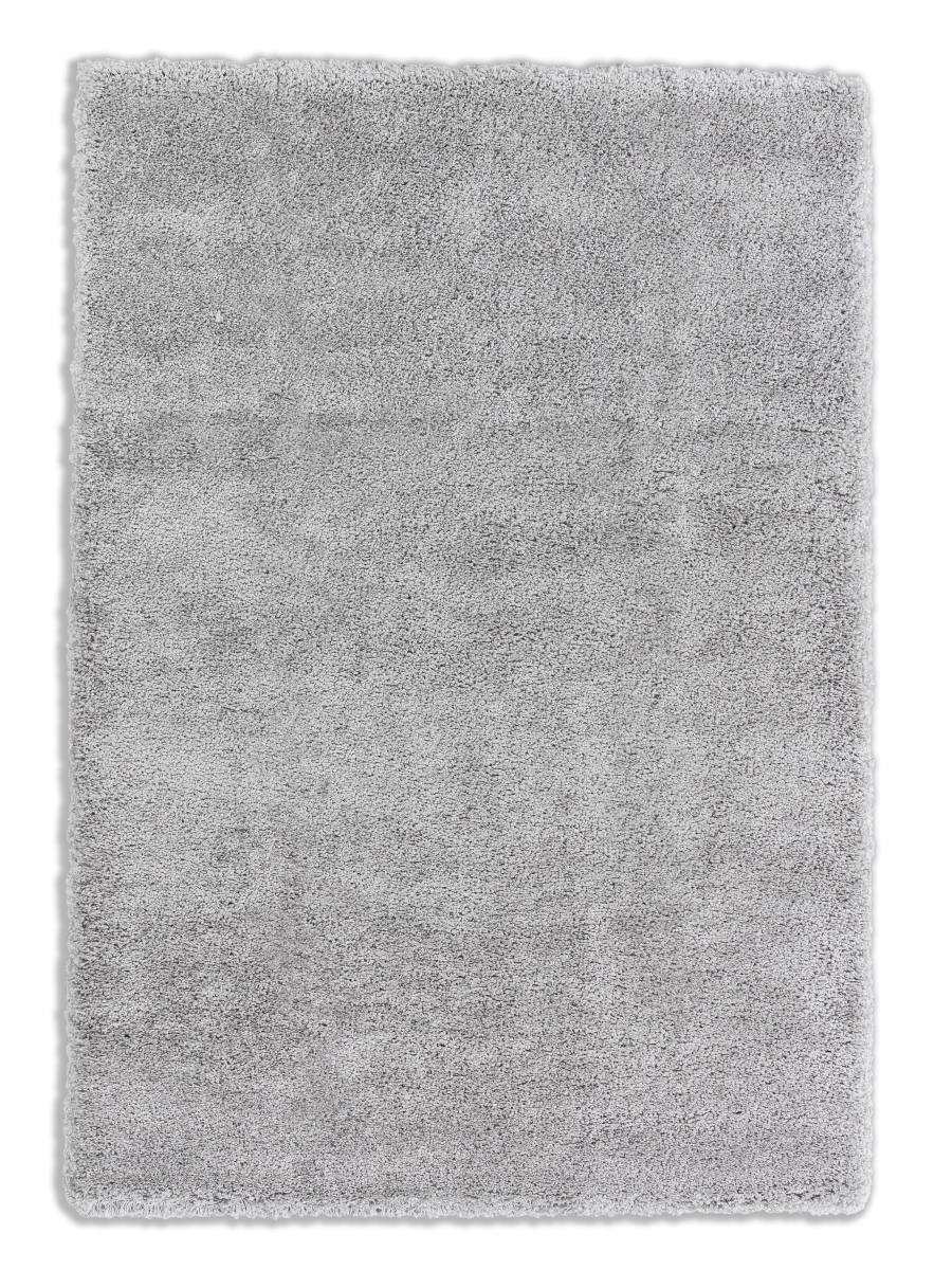 Schöner Wohnen Webteppich Savage silber 67x130